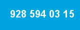928 594 03 15